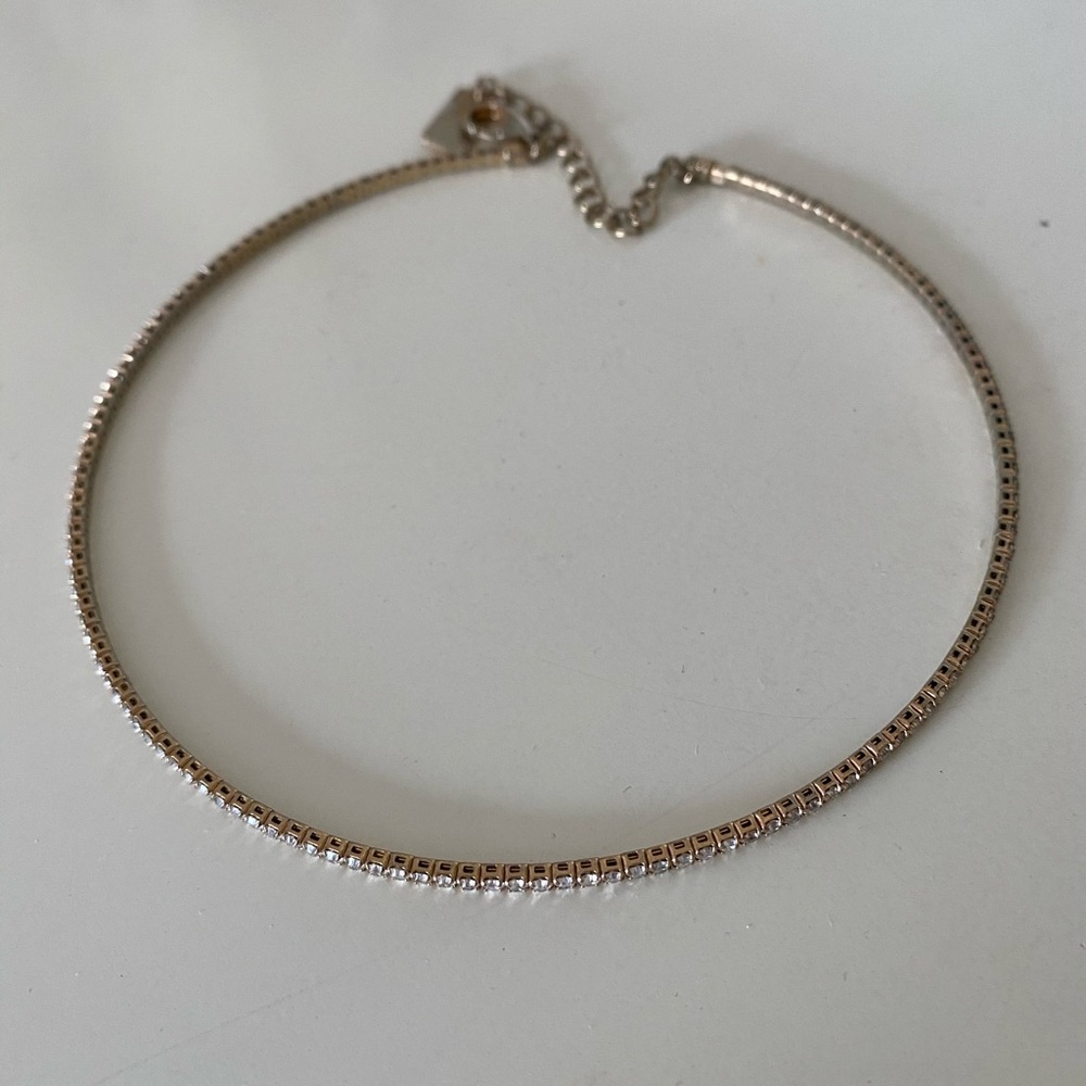 Rhinestone Choker Necklace